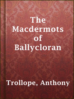 cover image of The Macdermots of Ballycloran